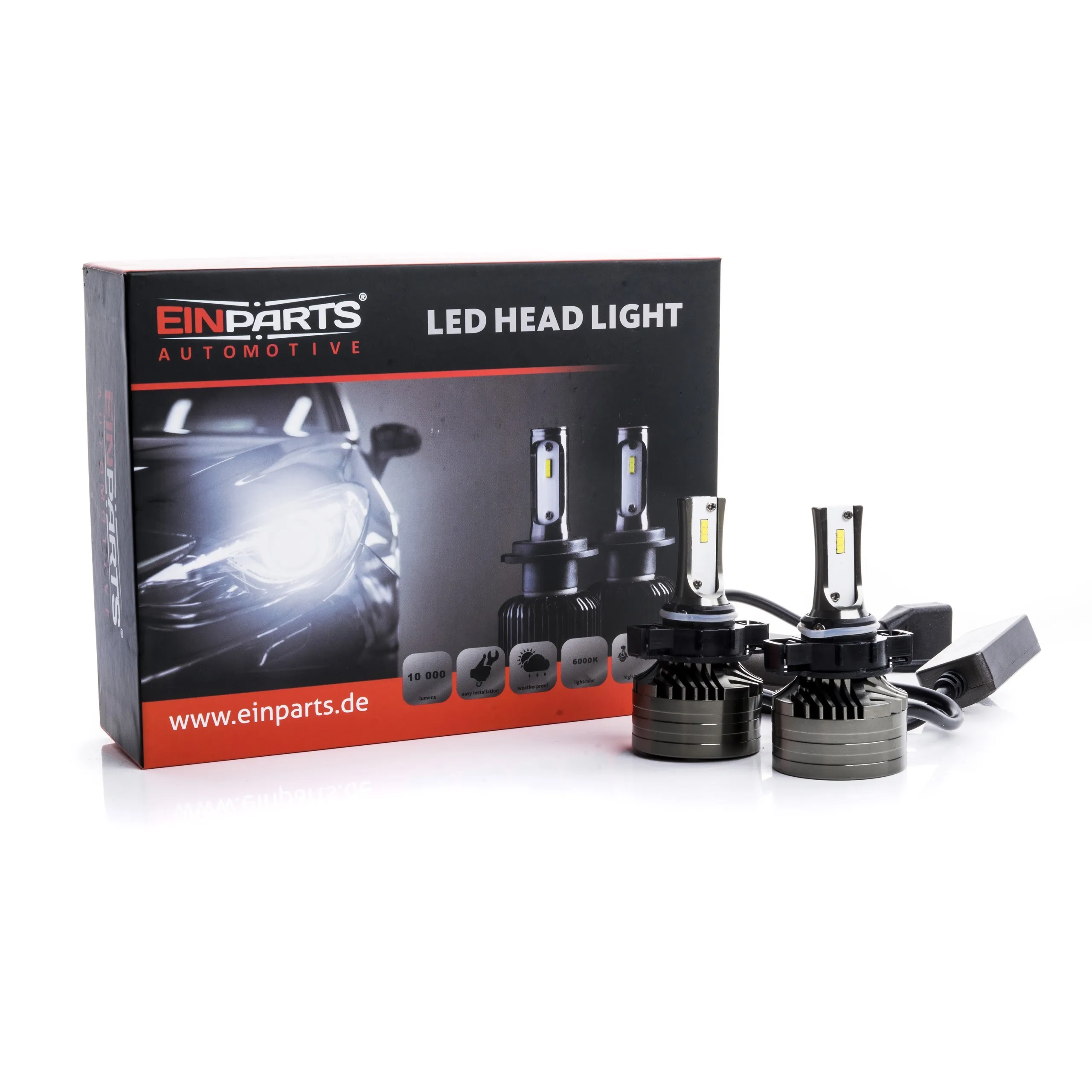EPLH43 H16 LED žárovky s diodami CSP SEOUL 6000K CANBUS