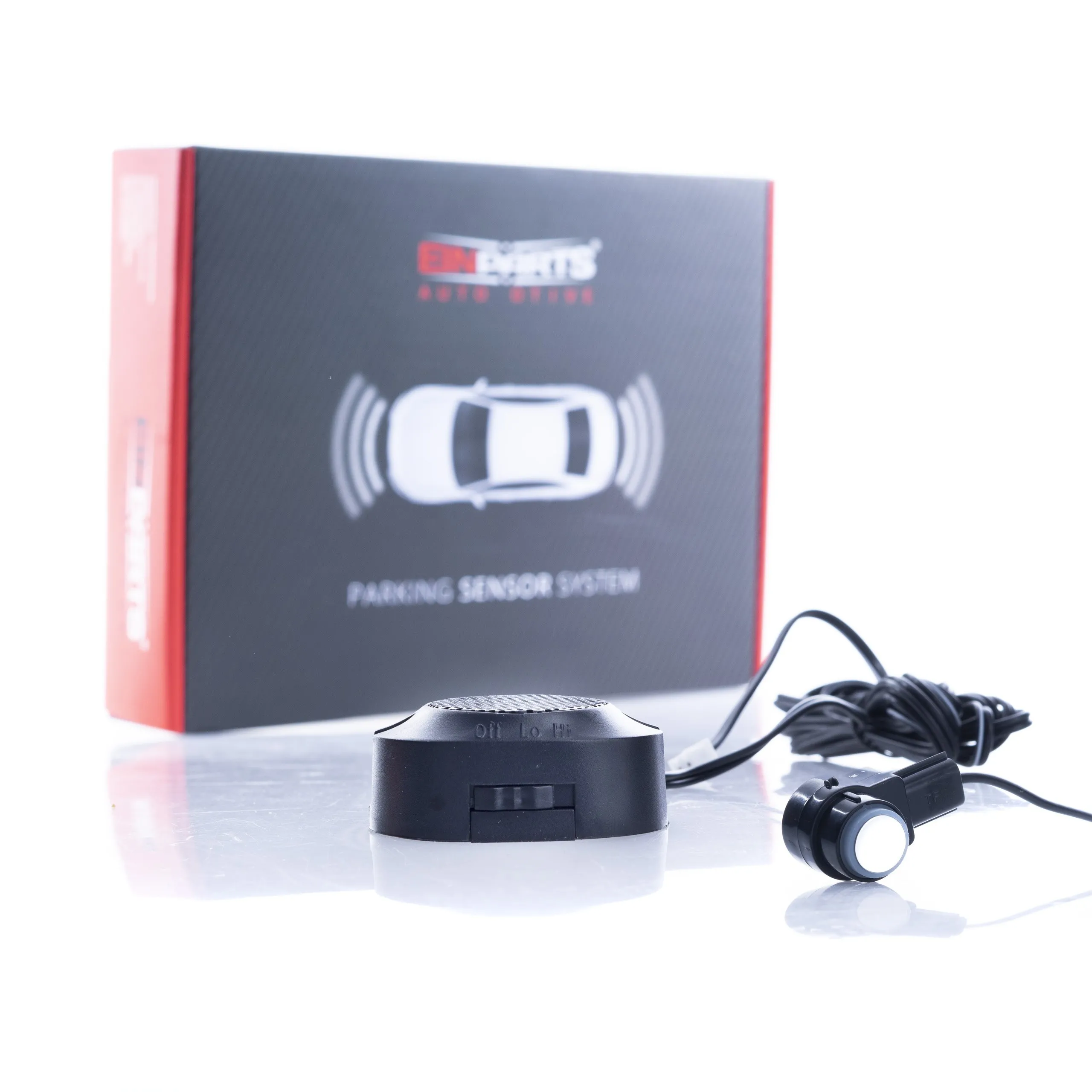 BUZZER OEM Parkovací Asistent s Reproduktorem (bílé senzory)