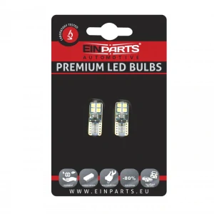 EPL174 LED žárovky W5W (8 x OSRAM LED 3030) 6000K CANBUS