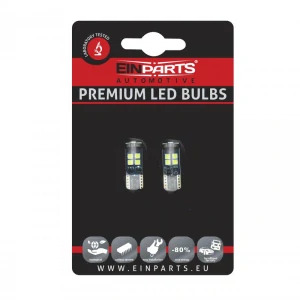 EPL176 LED žárovky W5W (12 x OSRAM LED 3030) 6000K CANBUS