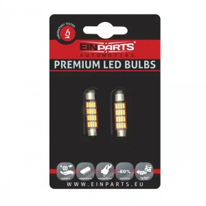 EPL207 LED žárovky C10W (20 x SMD 4014) 41mm 6000K CANBUS