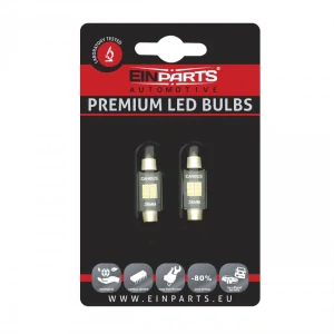 EPL195 LED žárovky C5W (6 x SMD 2016) 36mm 6000K CANBUS