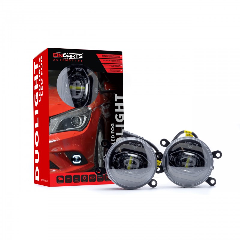 LED Světla Pro Denní Svícení s Mlhovkami RENAULT Captur (2013-2019) (4B)