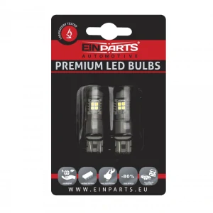 EPL263 LED žárovky W21/5W (16 x SMD 3030) 6000K/1700K dual