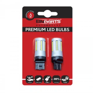 EPL256 LED žárovky W21/5W (66 x SMD 2016) 6000K CANBUS