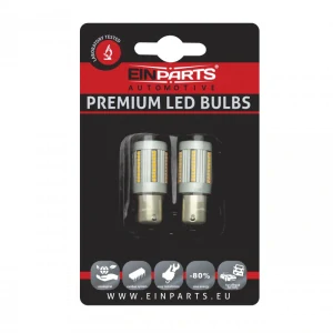 EPL254 LED žárovky P21/5W (66 x SMD 2016) 6000K CANBUS