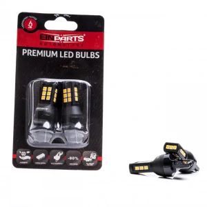 EPL248 LED žárovky W21W (21 x SMD 2835) oranžová CANBUS