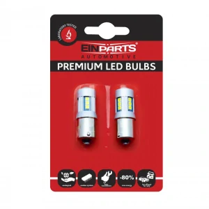 EPL235 LED žárovky P21W (15 x SMD 3030) 6000K 12/24V