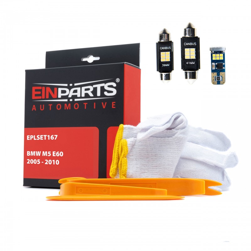 Sada LED žárovek do interiéru BMW M5 E60 (2005-2010)