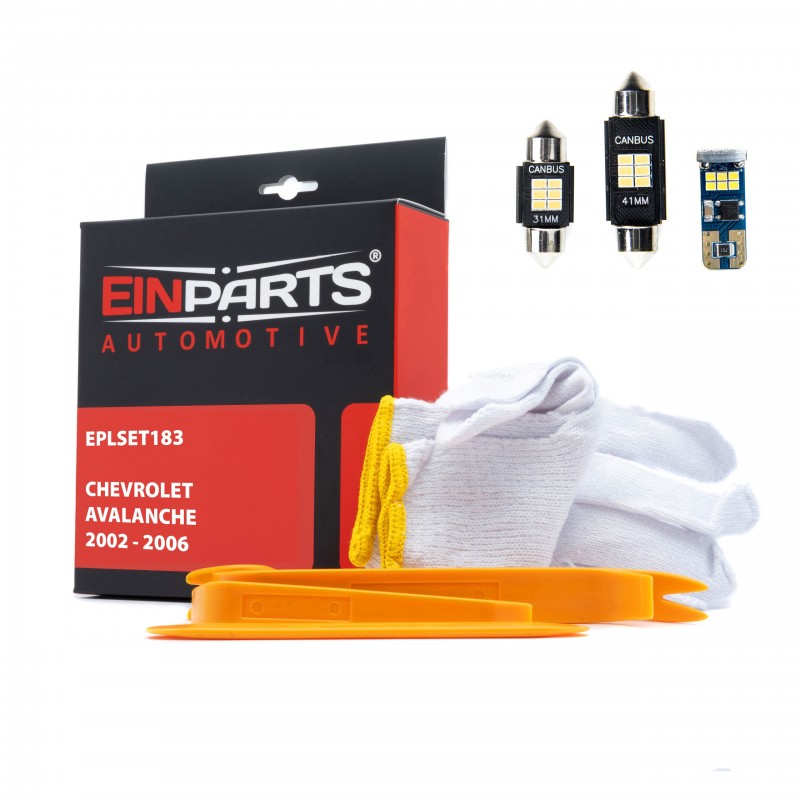 Sada LED žárovek do interiéru CHEVROLET Avalanche (2002-2006)