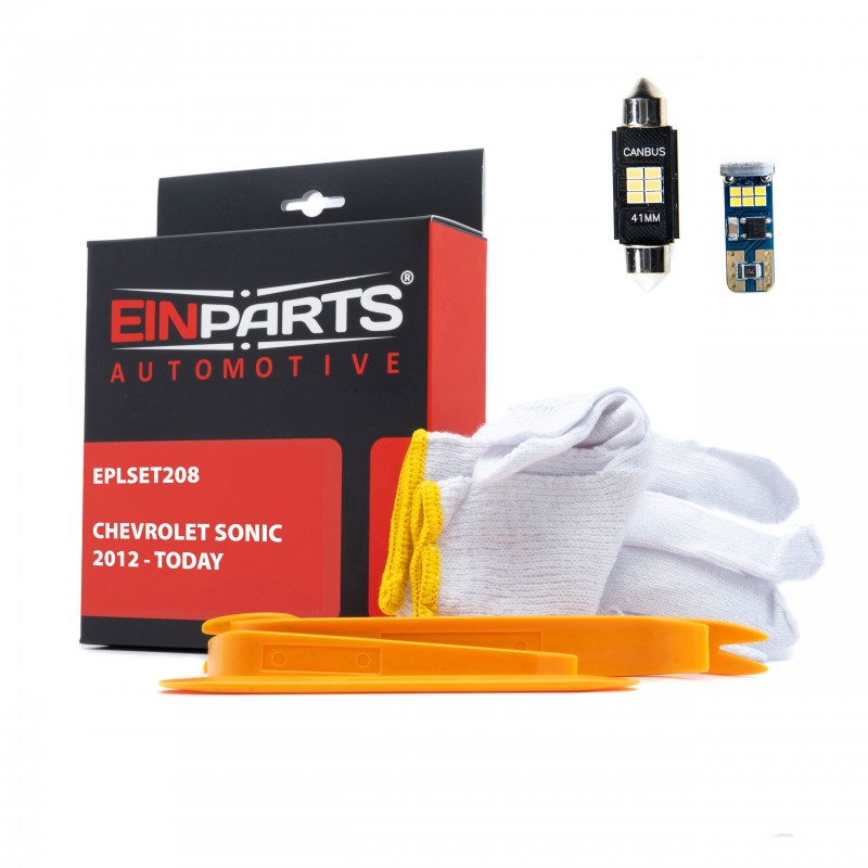 Sada LED žárovek do interiéru CHEVROLET Sonic (2012-DODNES)