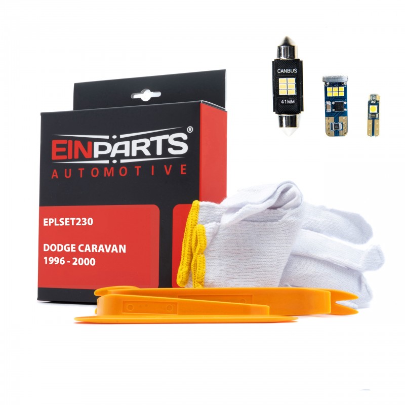 Sada LED žárovek do interiéru DODGE Caravan (1996-2000)