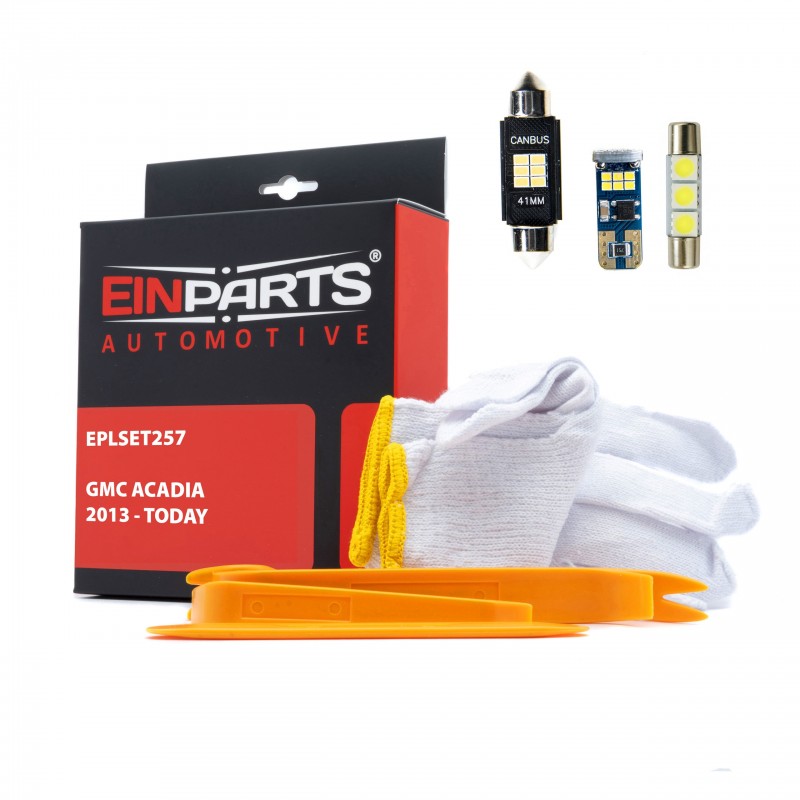 Sada LED žárovek do interiéru GMC Acadia (2013-DODNES)