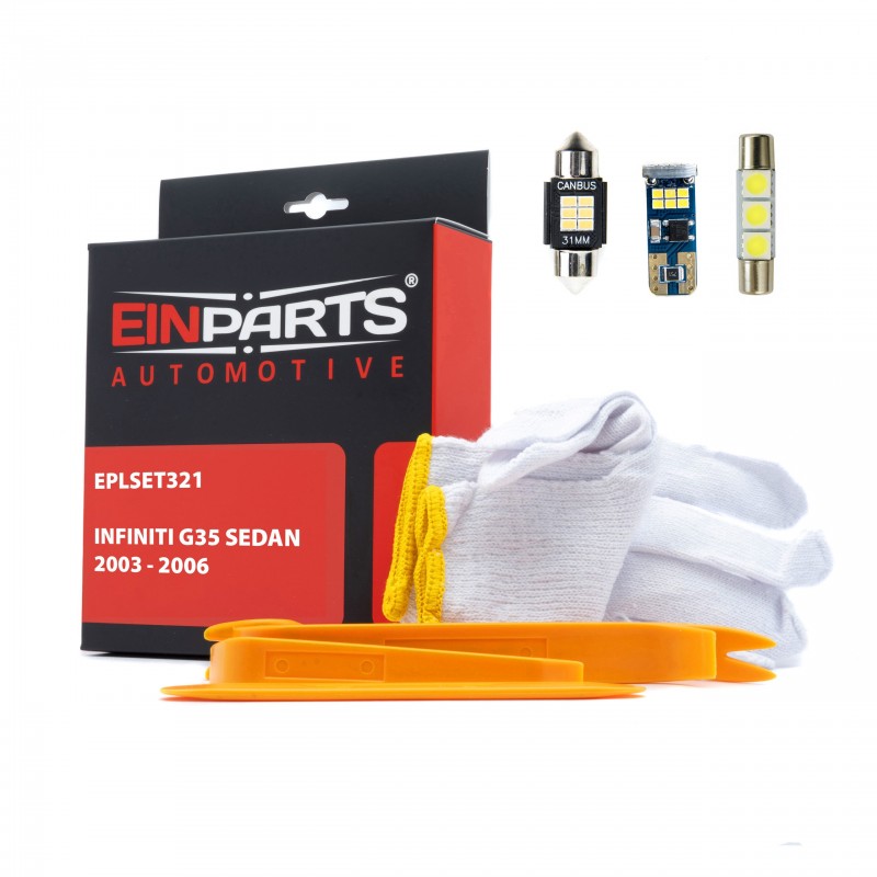 Sada LED žárovek do interiéru INFINITI G35 Sedan (2003-2006)
