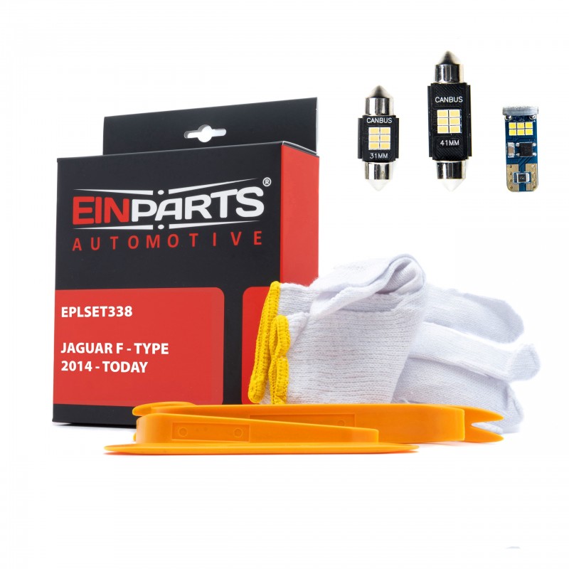 Sada LED žárovek do interiéru JAGUAR F-Type (2014-DODNES)
