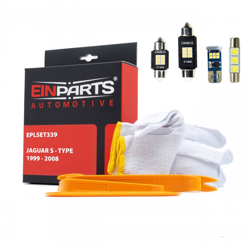Sada LED žárovek do interiéru JAGUAR S-Type (1999-2008)