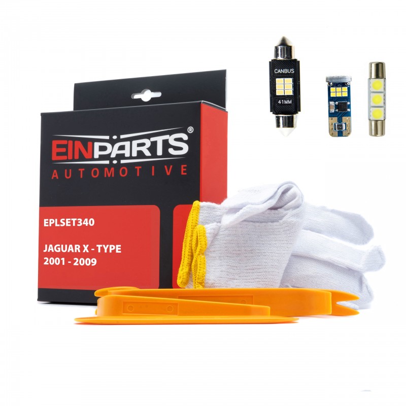 Sada LED žárovek do interiéru JAGUAR X-Type (2001-2009)
