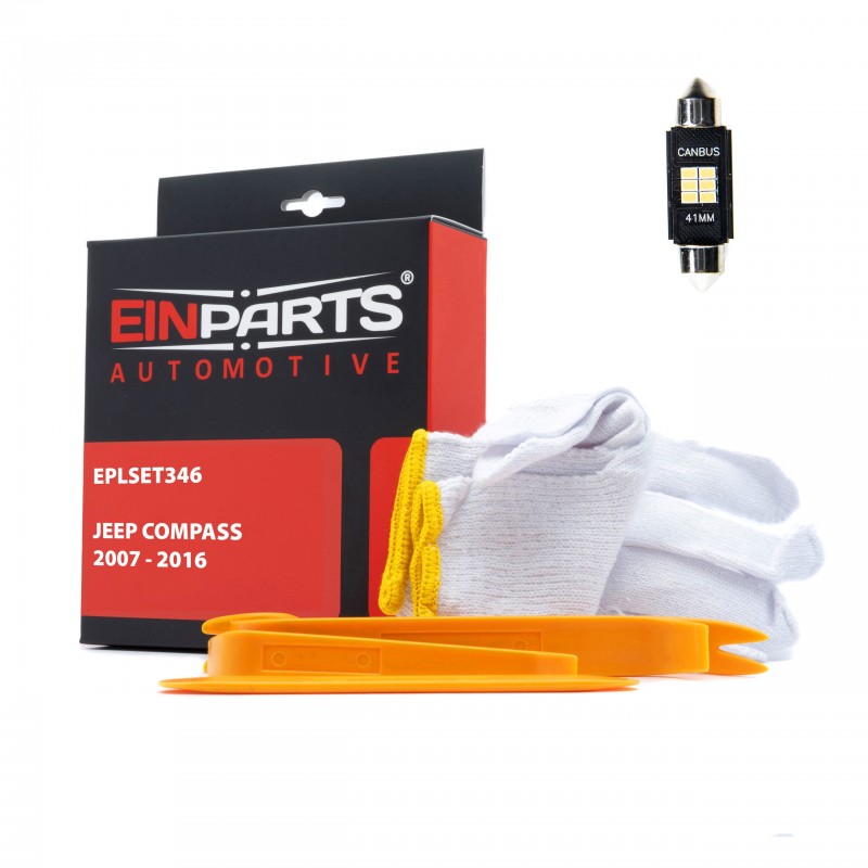 Sada LED žárovek do interiéru JEEP Compass (2007-2016)