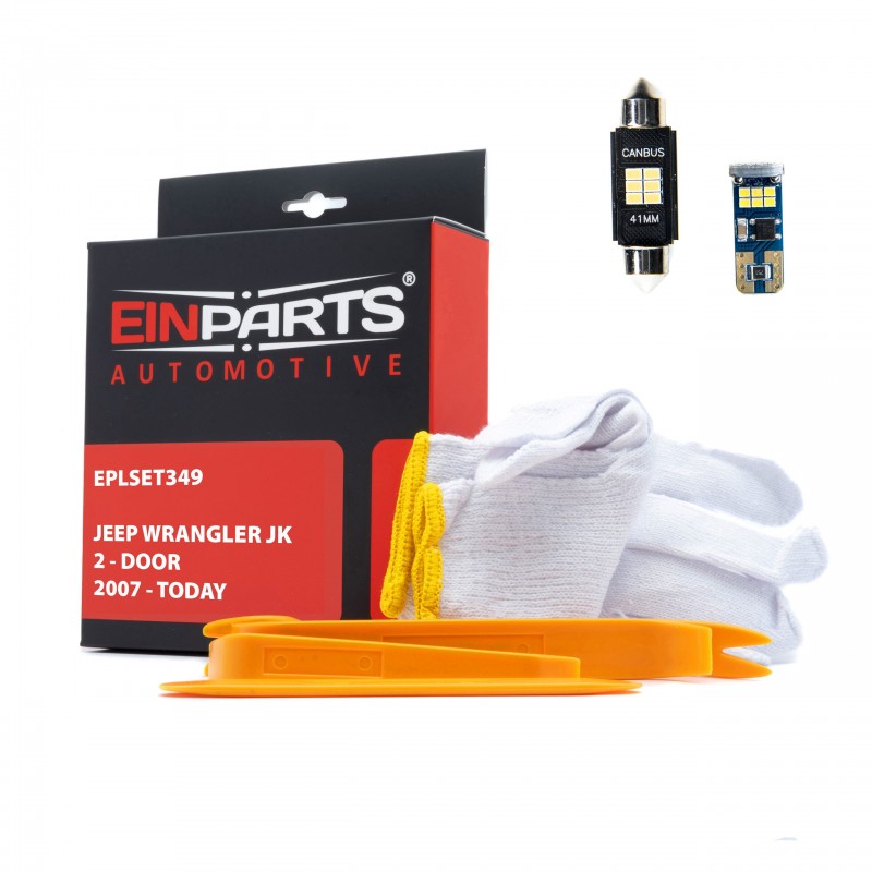 Sada LED žárovek do interiéru JEEP Wrangler JK 2-Dveře (2007-DODNES)