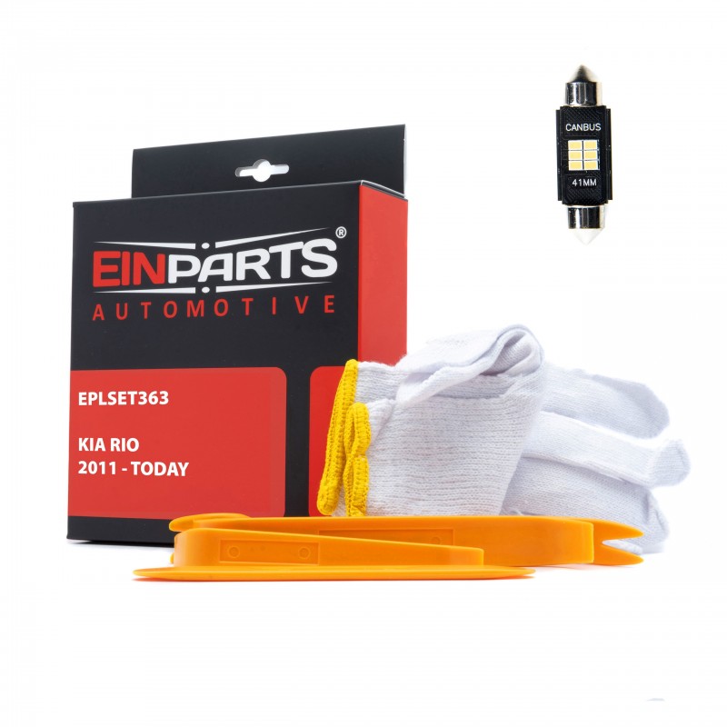 Sada LED žárovek do interiéru KIA Rio (2011-DODNES)