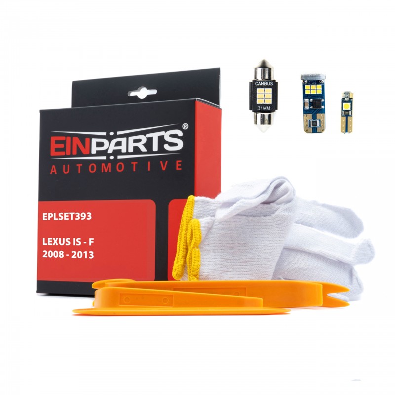 Sada LED žárovek do interiéru LEXUS IS-F (2008-2013)