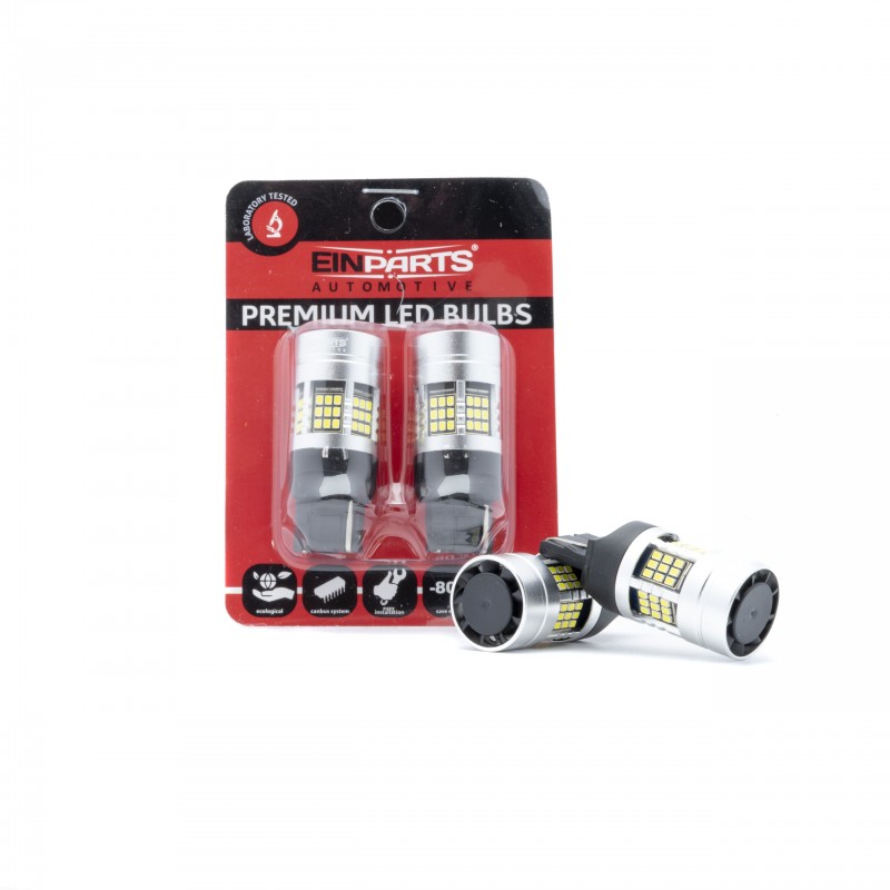 W21W LED žárovky (54 x SMD 2016) 6000K CANBUS