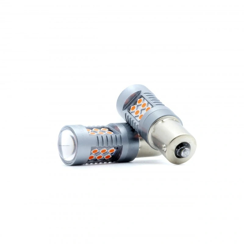 EPL290 LED žárovky P21W (24 x SMD 3030) červená CANBUS