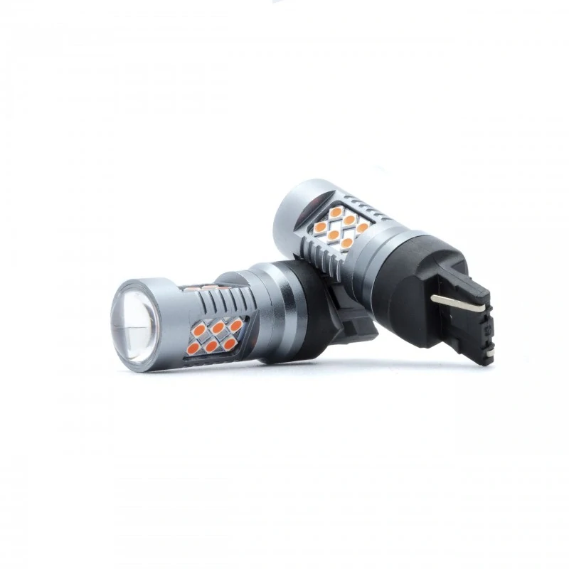 EPL295 LED žárovky W21W (24 x SMD 3030) červená CANBUS