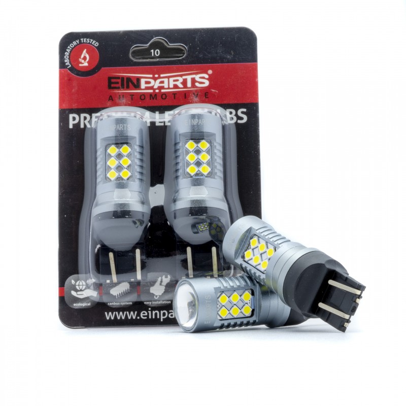 W21/5W LED žárovky (24 x SMD 3030) 6000K CANBUS