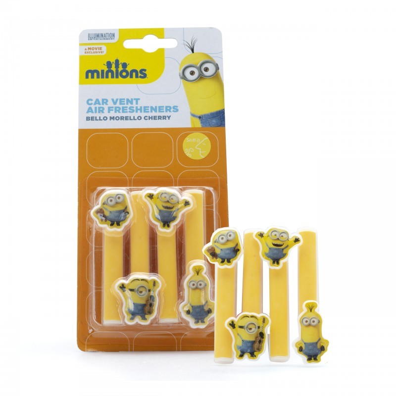 Osvěžovač vzduchu do auta - Minions (třešně) (B)