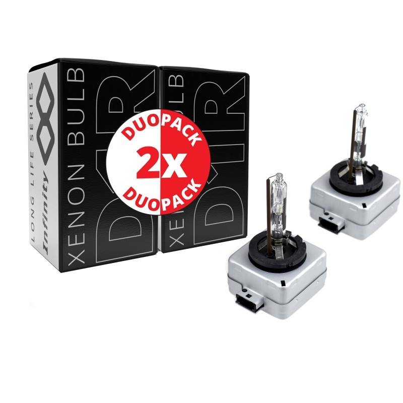DuoPack D1R Xenonové Výbojky 4800K s delší životností (long life)