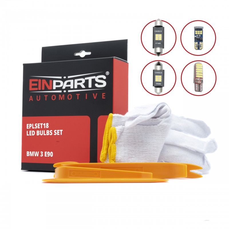 Sada LED žárovek do interiéru BMW 3 E90 (2004-2012)