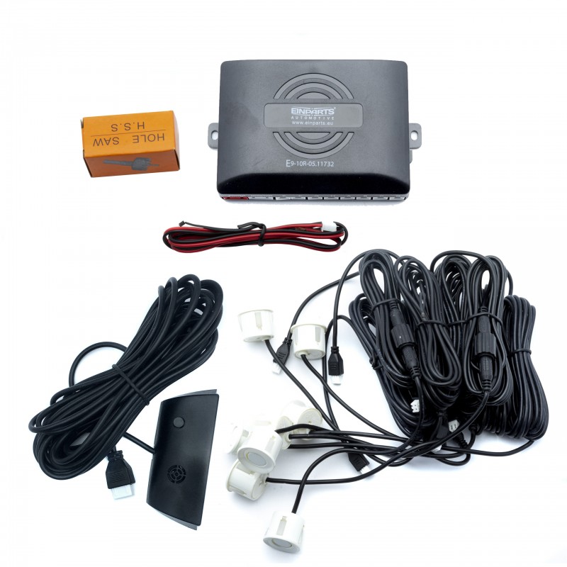 EPP8300 Parkovací Asistent s Displejem (8 perlových senzorů)