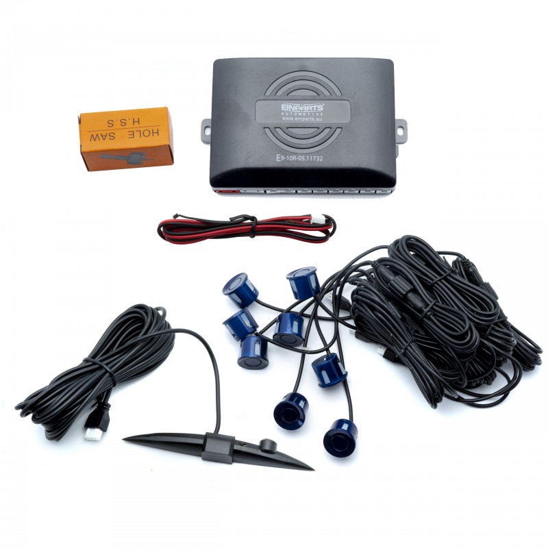 EPP8200 Parkovací Asistent s Displejem (8 indigových senzorů)