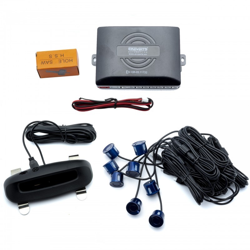 EPP8900 Parkovací Asistent s Displejem (8 indigových senzorů)