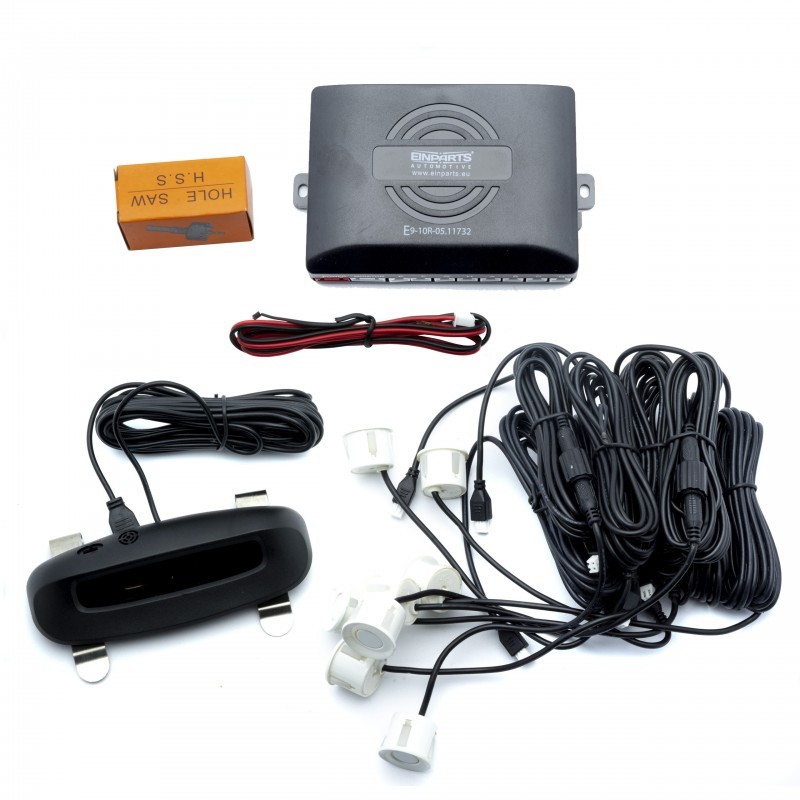 EPP8900 Parkovací Asistent s Displejem (8 perlových senzorů)