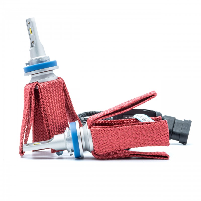 H11 LED žárovky 45W OCTOPUS Premium (6 x LED ZES) 4300K CANBUS