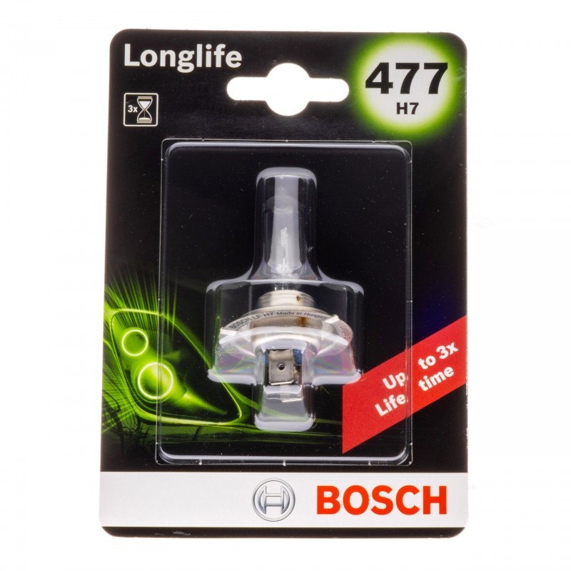 H7 Halogenová žárovka 55W (BOSCH Longlife) 3000K