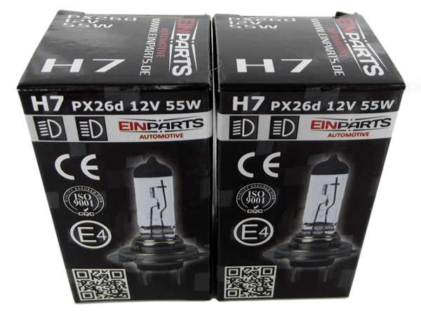 H7 Halogenová žárovka 55W (žlutá) E4