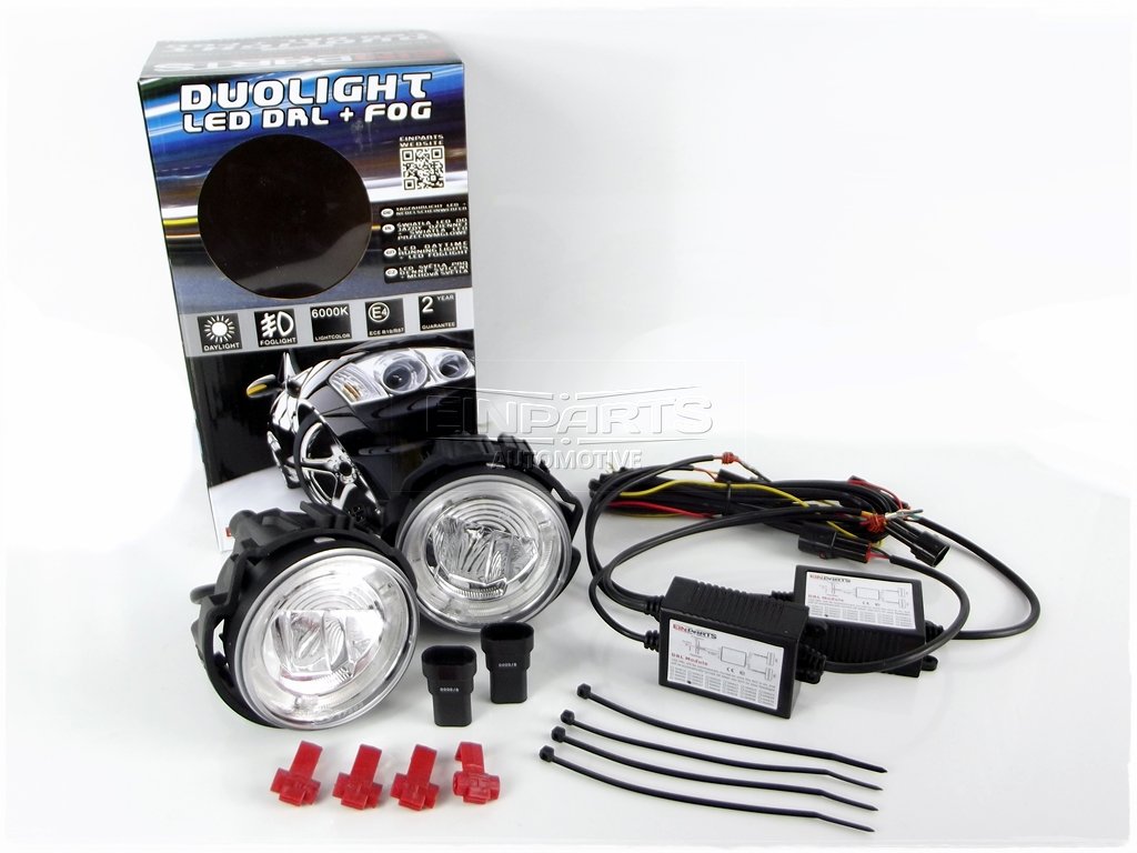 LED Světla Pro Denní Svícení s Mlhovkami SUBARU Impreza WRX III (2007-2013)