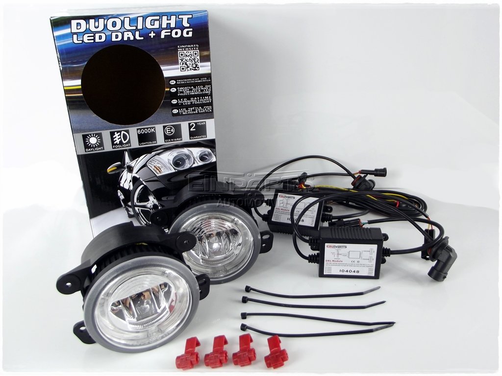 LED Světla Pro Denní Svícení s Mlhovkami DODGE Magnum (2005-2008)