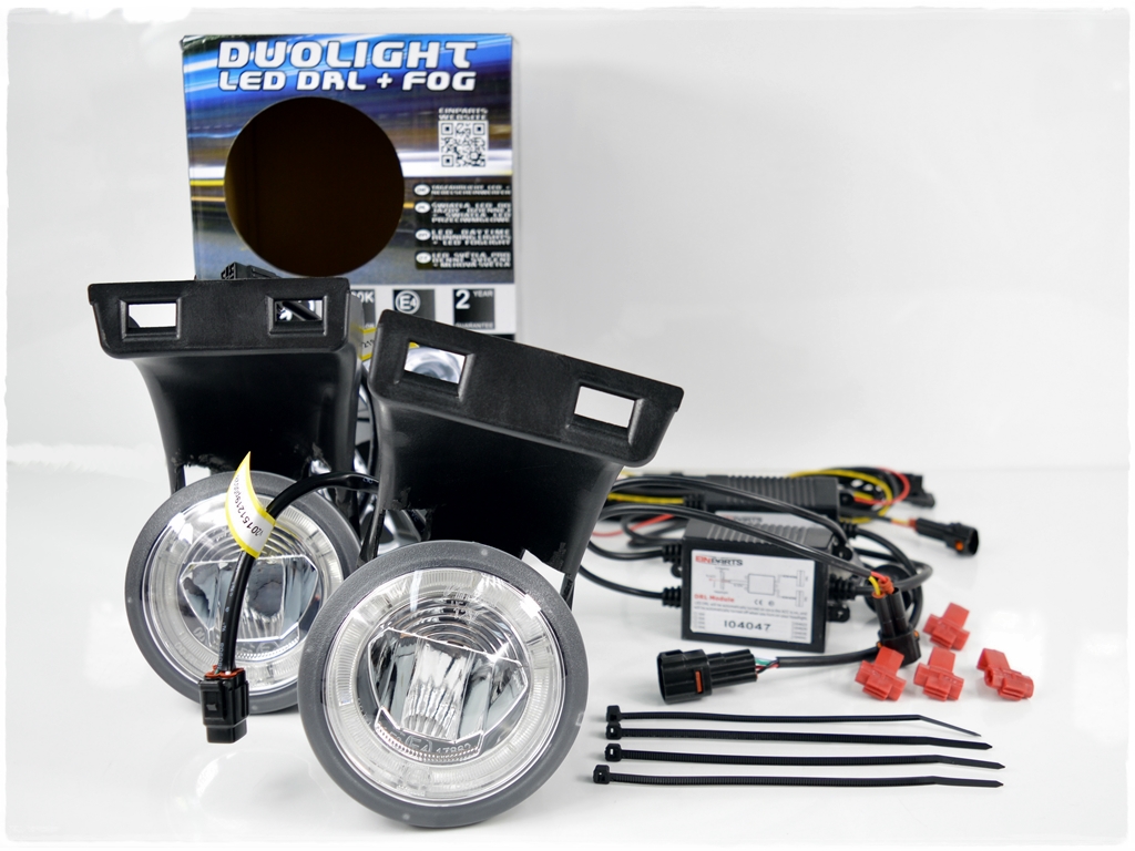 LED Světla Pro Denní Svícení s Mlhovkami DODGE Ram 1500/2500/3500 (1994-2002)