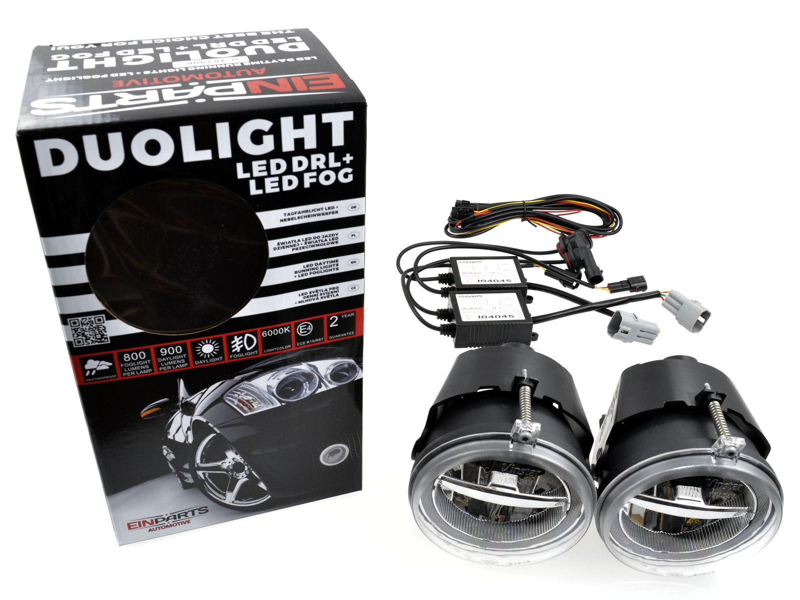 LED Světla Pro Denní Svícení s Mlhovkami DODGE Dakota III (2005-2011)