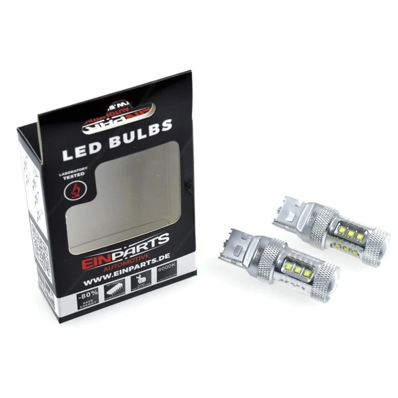 EPL89 LED žárovky W21W 80W (16 x CREE XT-E) 6000K