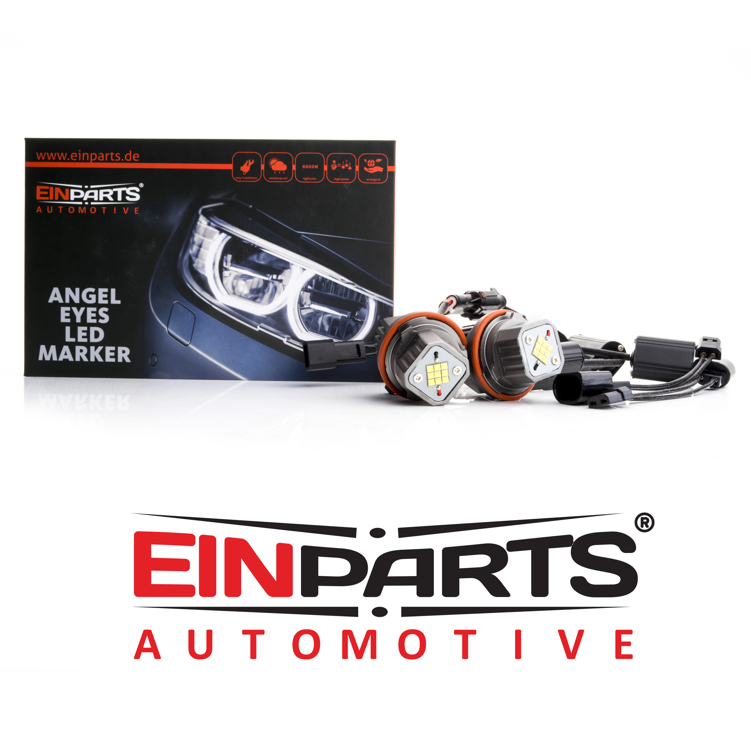 LED Markery 2 x 80W (OSRAM) do kroužků BMW 1 E87 (2004-2008)