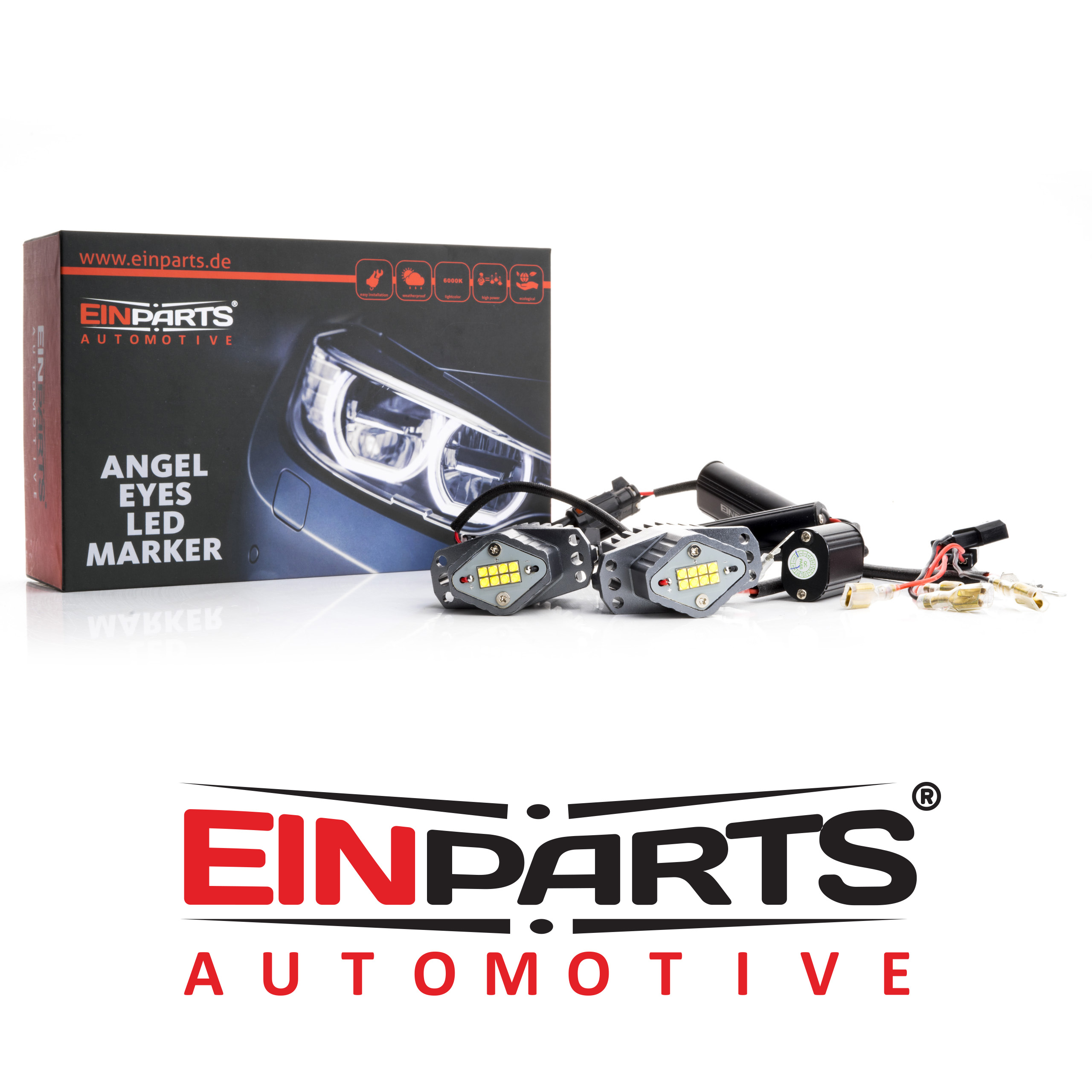 LED Markery 2 x 80W (OSRAM) do kroužků BMW 3 E90/E91 (2004-2008)