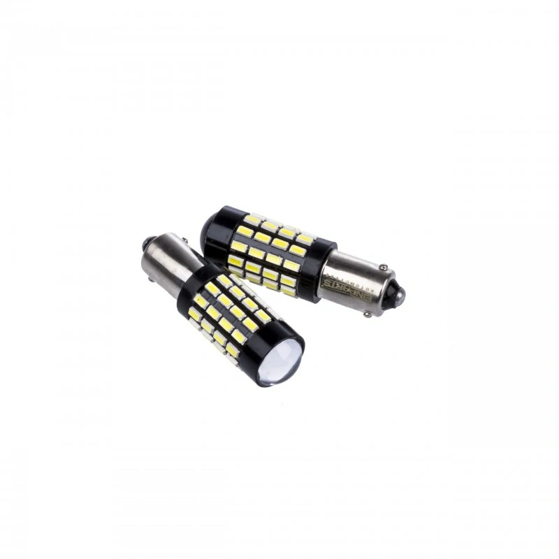 EPL147 LED žárovky H6W (54 x SMD 3014) 6000K CANBUS 12/24V