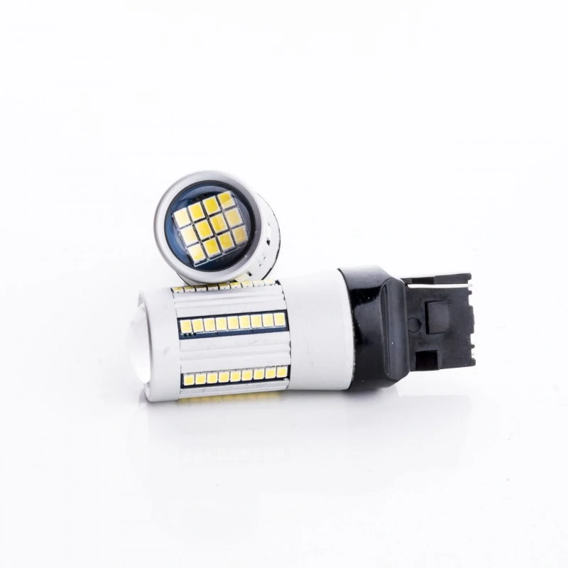 EPL161 LED žárovky W21W (66 x SMD 2016) 6000K CANBUS