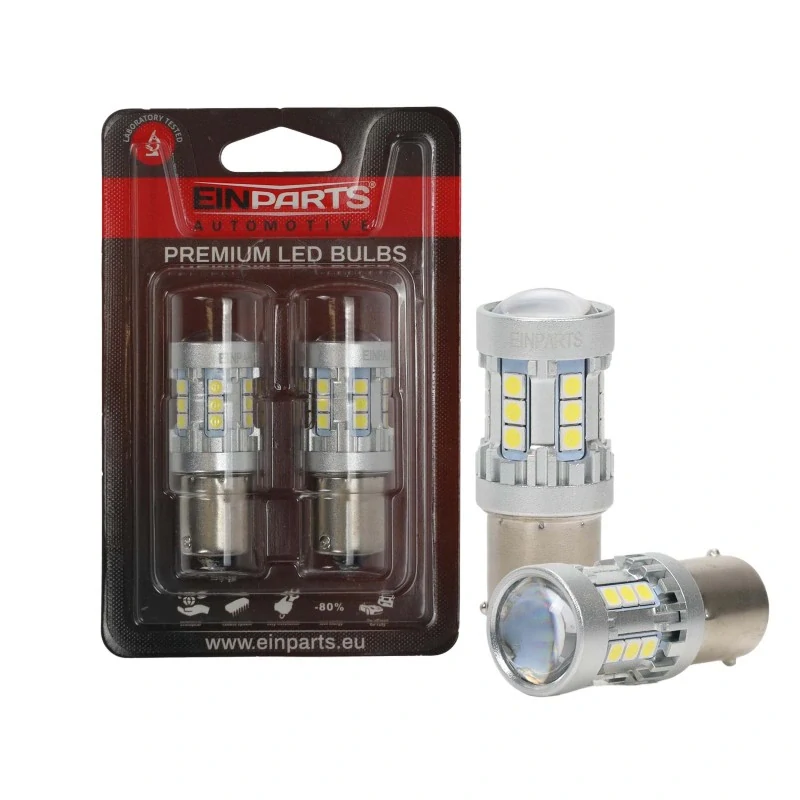 EPL112 LED žárovky P21W (13 x SMD 5630) 6000K CANBUS