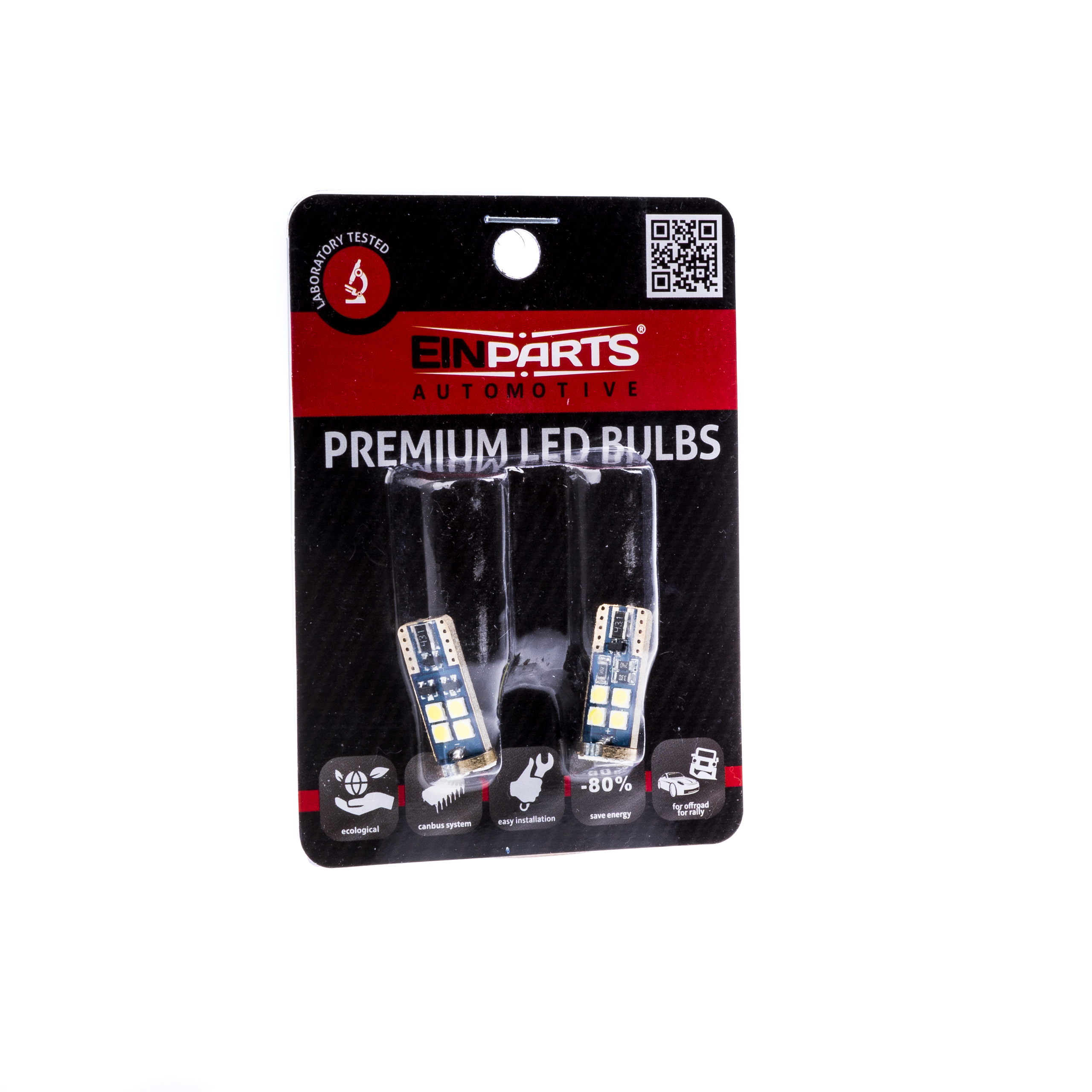 W5W LED žárovky (12 x OSRAM LED 3030) 6000K CANBUS